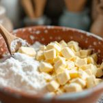 burro per la torta al cacao