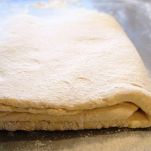 Torta con formaggio fresco