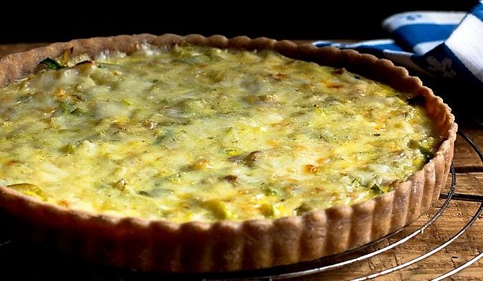 Torta salata ai porri