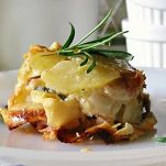 Tortino di pesce e funghi