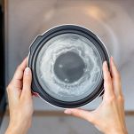 contenitore d'acqua da mettere in microonde per la cottura