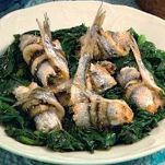 Alici fresche arrotolate