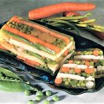 Aspic di scorfano con ortaggi