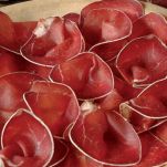 Bresaola Rosa alla stracciatella