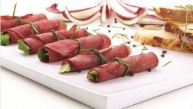 Bresaola e stracciatella