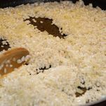 Corona di riso ai due colori