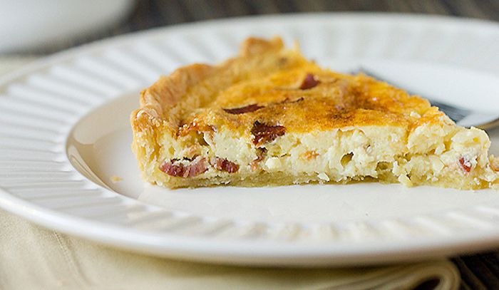 Crostata di riso con fontina