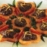 Crostini con patè di olive nere