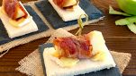 Crostoni di speck e mela verde