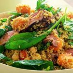 Cuscus con agnello, ceci e cavolo cappuccio