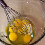 Frittata mortadella e caciotta