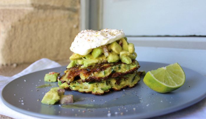 Frittelle zucchine e menta