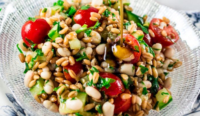 Grano spezzato alla menta