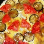 Melanzane fritte con il pomodoro
