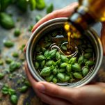 L'aggiunta dell'olio