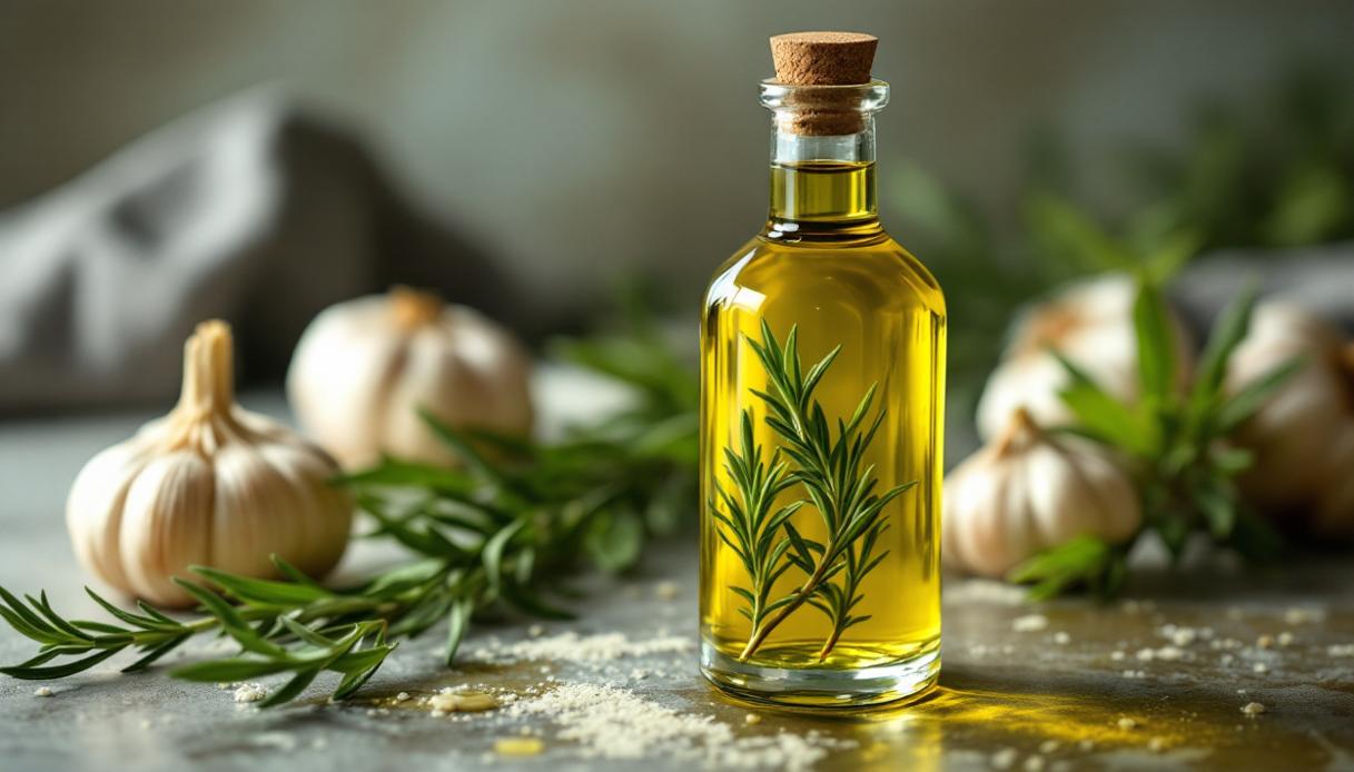 Olio all'aglio