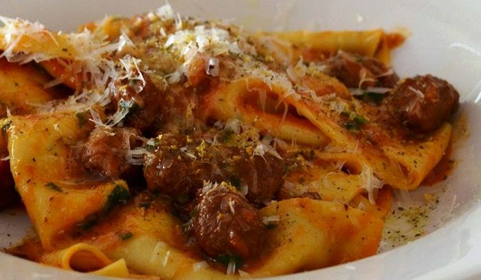 Pappardelle al cinghiale