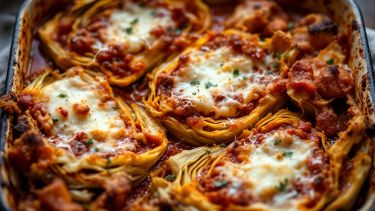 Carciofi e rigaglie: la teglia saporita, che non ti aspetti