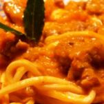 Pastasciutta alla crema