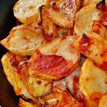 Patate al forno alla lucana