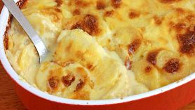 Patate al latte gratinate