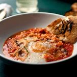 Patate con uova e zafferano