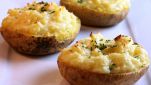 Patate farcite alla panna