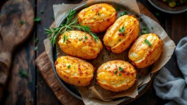 Patate ripiene gratinate