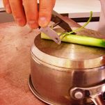 Penne con asparagi e tartufo nero