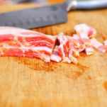 Piselli al guanciale