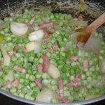 Piselli al prosciutto