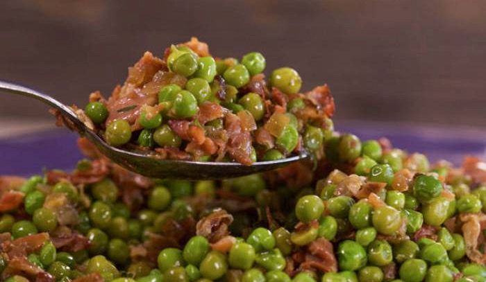 Piselli al prosciutto