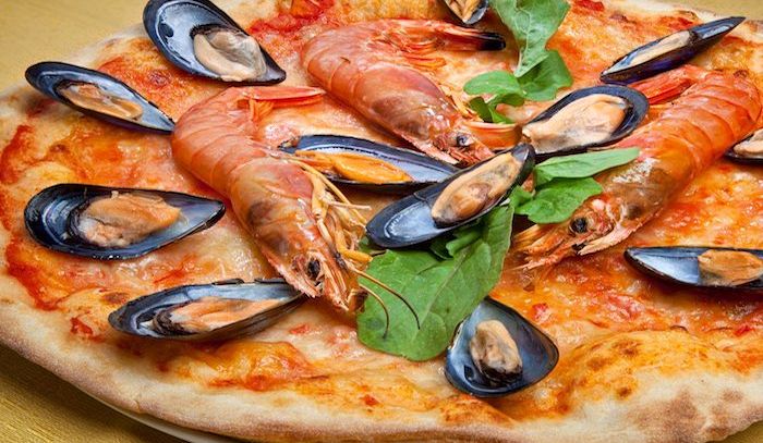 Ricetta Pizza ai frutti di mare