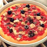 Pizza con il tonno alla calabrese