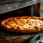 Pizza regina in forno