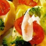 Polenta con broccoletti e parmigiano