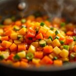 L'inizio della cottura