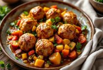 Polpette con verdure