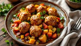Polpette con verdure
