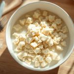 pane nel latte per fare le polpette di pane