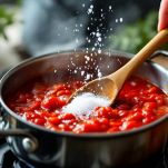 salsa di pomodoro per le polpette di pane