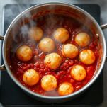 Polpette di pane nel sugo
