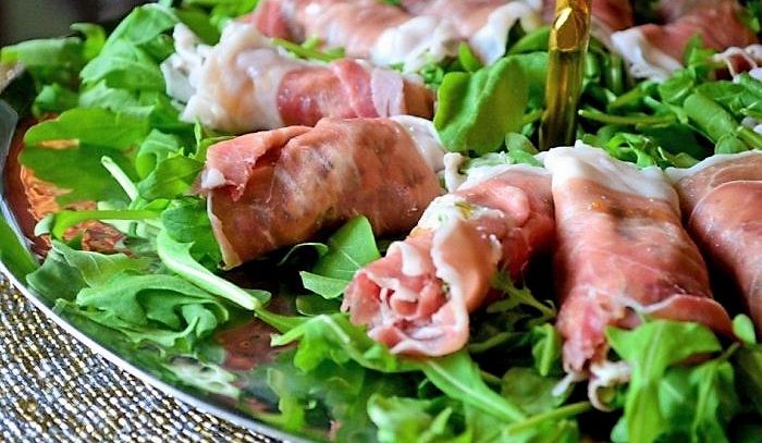 Prosciutto crudo ripieno