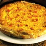 Quiche allo zafferano