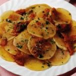 Rape con intingolo rosso