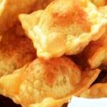 Ravioli di porcini fritti con balsamico