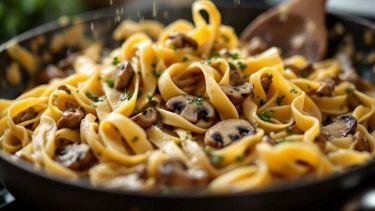 Pappardelle ai funghi porcini