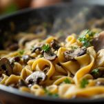 Mantecatura pappardelle