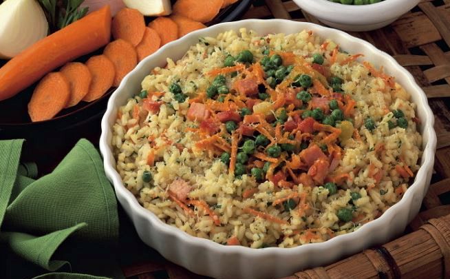 Riso al forno primavera