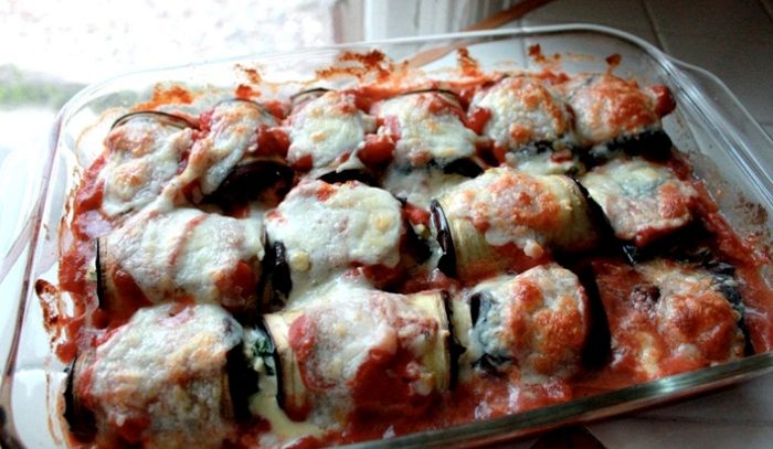 Rollini di melanzane